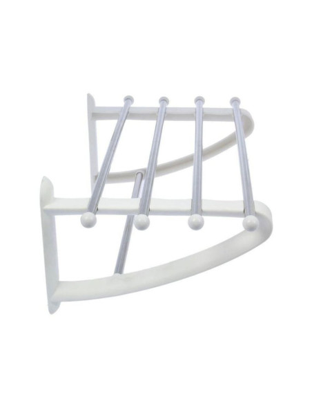 Mensola da bagno in alluminio colore bianco - Kallea