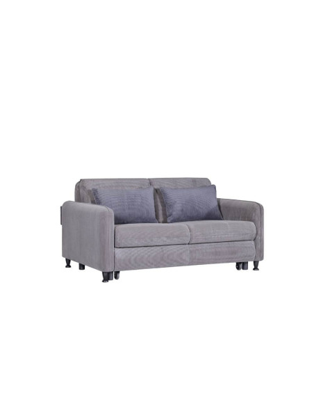 Divano Ravit grigio 57-044 con letto estraibile e contenitore - Kallea