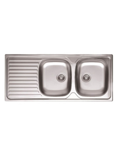 Lavello 116x50 Triton EC138K sinistro - Kallea