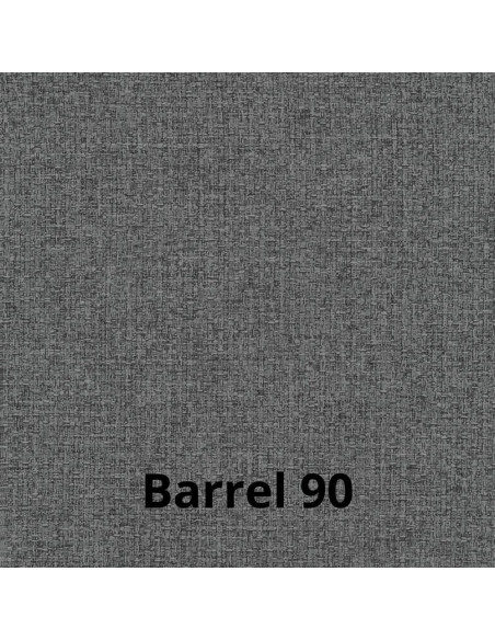 Divano letto Mercurio 3 posti in tessuto Barrel 90 grigio - Kallea