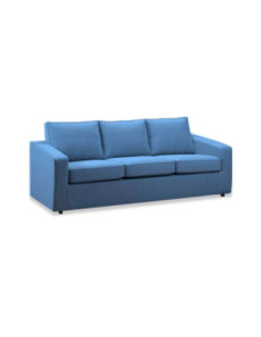 Divano 3 posti Mestre in colore Neve 74 blu oceano - Kallea 2