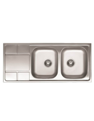 Lavello SAXT333 116x50 cm sinistro - Kallea
