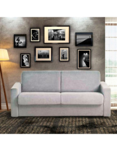 Divano letto Modello 137 Roma 06 2 posti maxi beige - Kallea