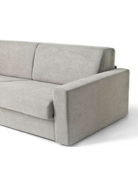 Divano letto Modello 137 Roma 06 2 posti maxi beige - Kallea