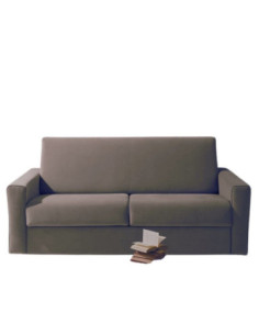 Divano letto Carter 140 Sun94 3 posti beige - Kallea