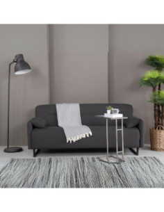 Divano letto Odin 3 posti in tessuto antracite 26-370 - Kallea 2