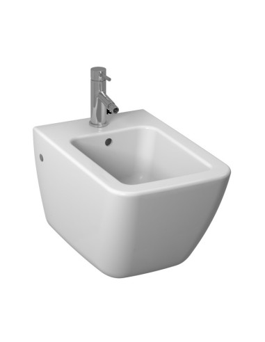 Bidet sospeso Jika serie Cubito Pure cod. H820423 dim. 54 x 36,5 in ceramica bianca - Kallea