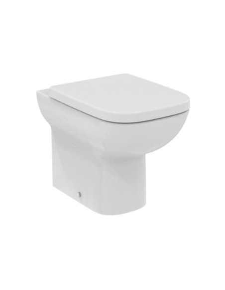 Vaso Filo Muro Ideal standard serie I.Life A cod. T452501 scarico RimLS+ senza brida in ceramica bianca - Kallea