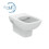 Vaso Sospeso Ideal Standard serie I.Life A cod.T452301 con scarico RimLS+ in ceramica bianca sedile non incluso - Kallea
