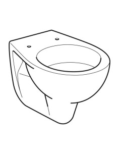 Vaso sospeso Geberit serie Colibrì a cacciata sedile non incluso - Kallea 2