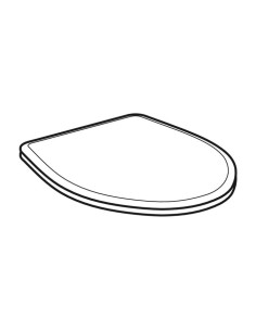 Sedile Geberit serie Colibrì Cod.500.912.00.1 fissaggio dal basso non rallentato - Kallea 2