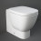 Vaso Filo muro Rak serie one cod.ONWC00001 sedile non incluso con brida in ceramica - Kallea