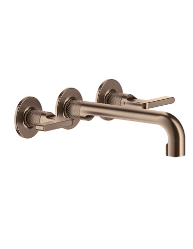 Miscelatore Gessi a incasso canna media per lavabo serie Inciso cod.58090 + 45089 con parte incasso senza scarico - Kallea