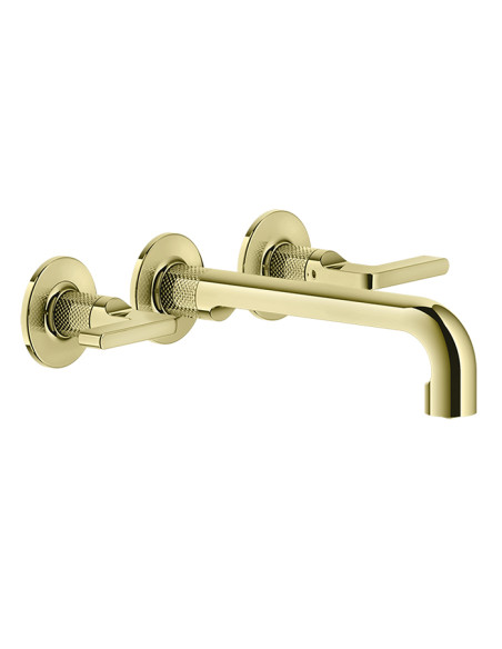 Miscelatore Gessi a incasso canna media per lavabo serie Inciso cod.58090 + 45089 con parte incasso senza scarico - Kallea