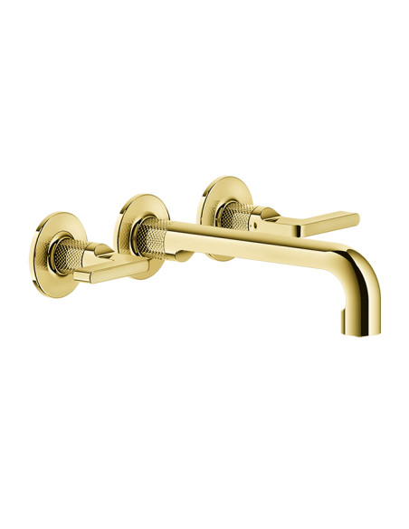 Miscelatore Gessi a incasso canna media per lavabo serie Inciso cod.58090 + 45089 con parte incasso senza scarico - Kallea