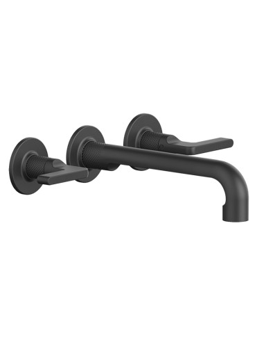 Miscelatore Gessi a incasso canna media per lavabo serie Inciso cod.58090 + 45089 con parte incasso senza scarico - Kallea