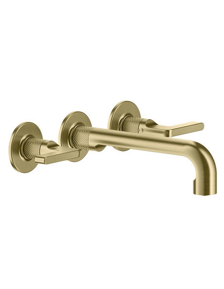 Miscelatore Gessi a incasso per lavabo canna lunga serie Inciso cod.58092 + 45089 con parte incasso senza scarico - Kallea