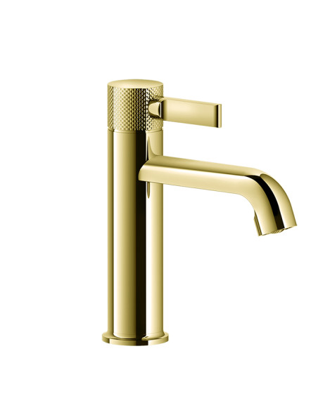 Miscelatore Lavabo Gessi serie Inciso cod.58001 con scarico e flessibili di collegamento - Kallea