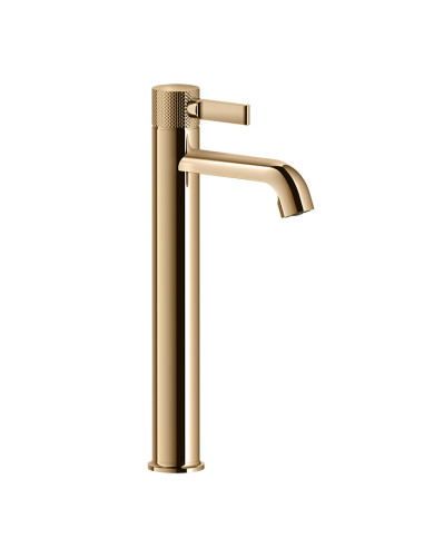 Miscelatore Lavabo alto Gessi serie Inciso cod.58003 con scarico e flessibili di collegamento - Kallea