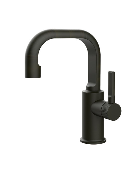 Miscelatore Lavabo Gessi serie Inciso cod.58008 con scarico e flessibili di collegamento - Kallea