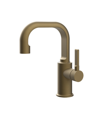 Miscelatore Lavabo Gessi serie Inciso cod.58008 con scarico e flessibili di collegamento - Kallea