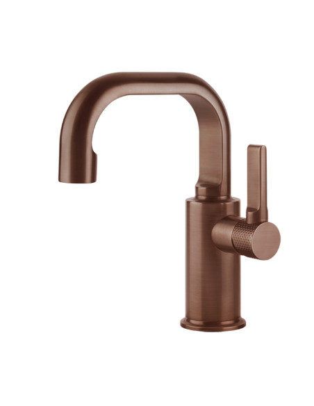 Miscelatore Lavabo Gessi serie Inciso cod.58008 con scarico e flessibili di collegamento - Kallea