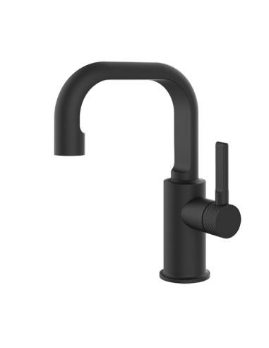 Miscelatore Lavabo Gessi serie Inciso cod.58008 con scarico e flessibili di collegamento - Kallea