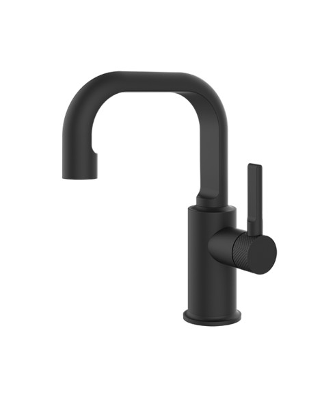 Miscelatore Lavabo Gessi serie Inciso cod.58008 con scarico e flessibili di collegamento - Kallea