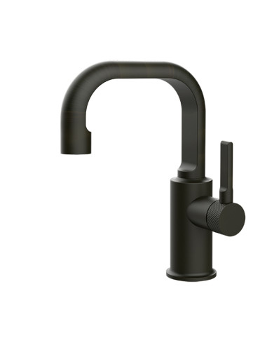 Miscelatore Lavabo Gessi serie Inciso cod.58009 senza scarico con flessibili di collegamento - Kallea