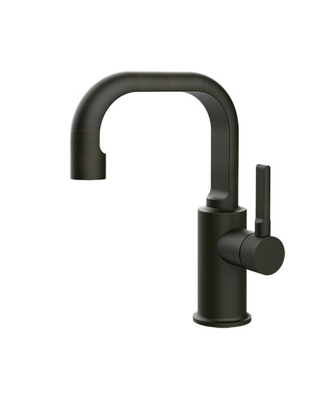 Miscelatore Lavabo Gessi serie Inciso cod.58009 senza scarico con flessibili di collegamento - Kallea