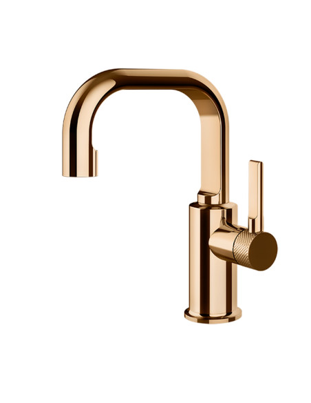 Miscelatore Lavabo Gessi serie Inciso cod.58009 senza scarico con flessibili di collegamento - Kallea