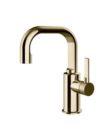 Miscelatore Lavabo Gessi serie Inciso cod.58009 senza scarico con flessibili di collegamento - Kallea