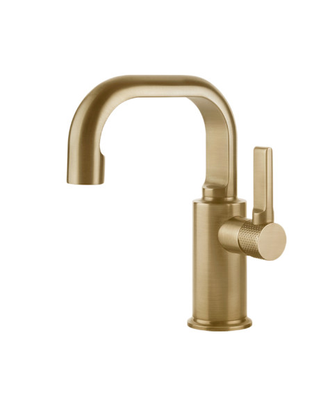 Miscelatore Lavabo Gessi serie Inciso cod.58009 senza scarico con flessibili di collegamento - Kallea