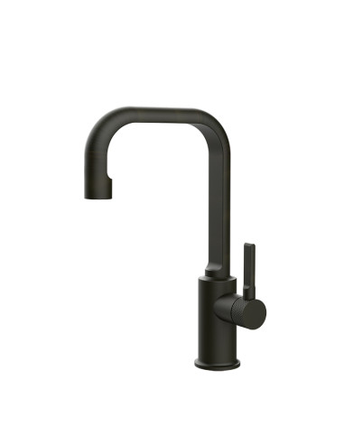 Miscelatore Lavabo alto Gessi serie Inciso cod.58005 con scarico con flessibili di collegamento - Kallea