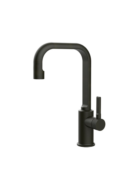 Miscelatore Lavabo alto Gessi serie Inciso cod.58005 con scarico con flessibili di collegamento - Kallea
