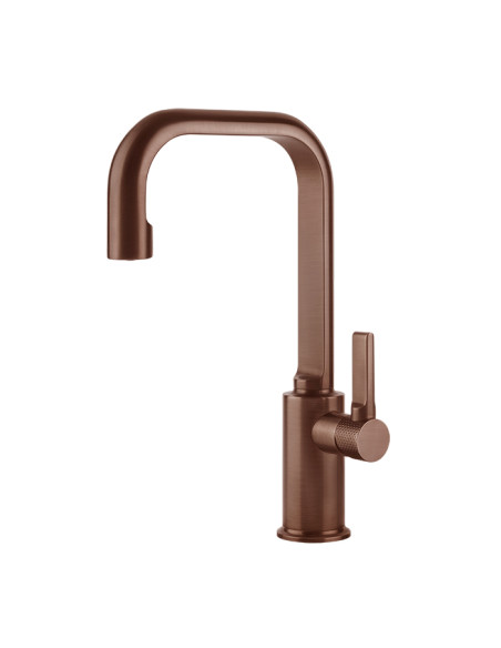 Miscelatore Lavabo alto Gessi serie Inciso cod.58005 con scarico con flessibili di collegamento - Kallea