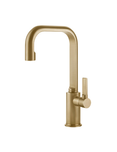 Miscelatore Lavabo alto Gessi serie Inciso cod.58005 con scarico con flessibili di collegamento - Kallea