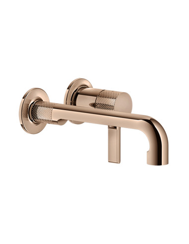 Miscelatore Gessi a incasso per lavabo canna corta serie Inciso cod.58088 + 54198 con parte incasso senza scarico - Kallea