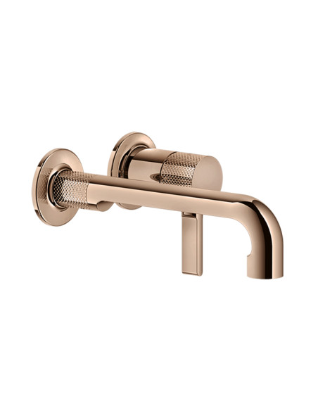 Miscelatore Gessi a incasso per lavabo canna corta serie Inciso cod.58088 + 54198 con parte incasso senza scarico - Kallea