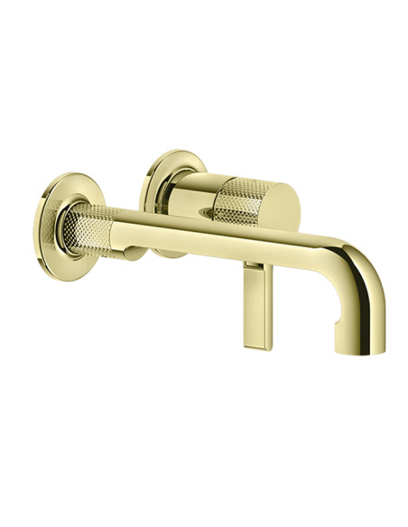 Miscelatore Gessi a incasso per lavabo canna corta serie Inciso cod.58088 + 54198 con parte incasso senza scarico - Kallea