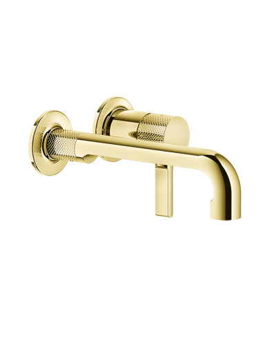 Miscelatore Gessi a incasso per lavabo canna corta serie Inciso cod.58088 + 54198 con parte incasso senza scarico - Kallea