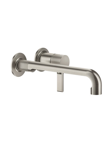 Miscelatore Gessi a incasso per lavabo canna lunga serie Inciso cod.58089 + 54198 con parte incasso senza scarico - Kallea