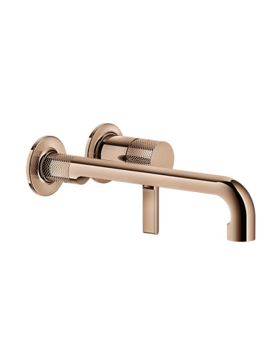 Miscelatore Gessi a incasso per lavabo canna lunga serie Inciso cod.58089 + 54198 con parte incasso senza scarico - Kallea