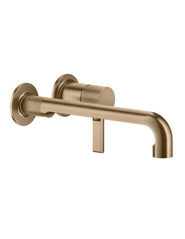 Miscelatore Gessi a incasso per lavabo canna lunga serie Inciso cod.58089 + 54198 con parte incasso senza scarico - Kallea