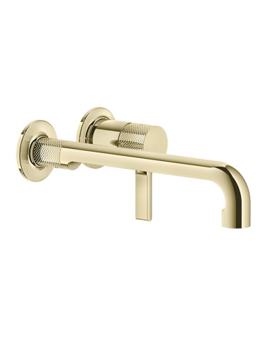 Miscelatore Gessi a incasso per lavabo canna lunga serie Inciso cod.58089 + 54198 con parte incasso senza scarico - Kallea