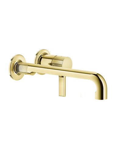 Miscelatore Gessi a incasso per lavabo canna lunga serie Inciso cod.58089 + 54198 con parte incasso senza scarico - Kallea
