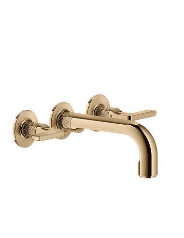 Gruppo Vasca a parete Gessi serie Inciso cod.58094+45089 con parte incasso senza scarico - Kallea