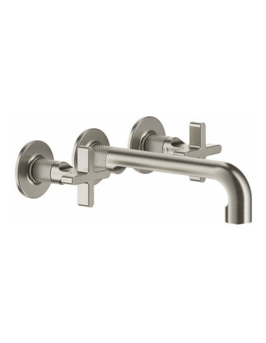 Miscelatore Gessi a incasso canna media per lavabo serie Inciso cod.58190 + 45089 con parte incasso senza scarico - Kallea