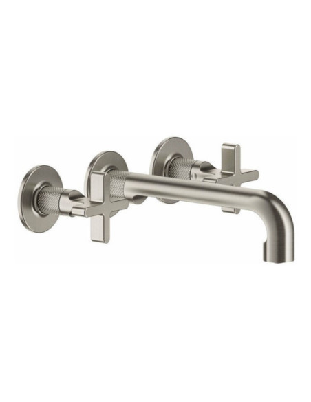 Miscelatore Gessi a incasso canna media per lavabo serie Inciso cod.58190 + 45089 con parte incasso senza scarico - Kallea