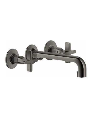 Miscelatore Gessi a incasso canna media per lavabo serie Inciso cod.58190 + 45089 con parte incasso senza scarico - Kallea
